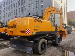 Excavadora Hyundai 210W-7 de Segunda Mano, Procedente de Corea, 21 Toneladas, Alto Rendimiento, 210W-7 en Venta - Product Image 2