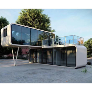 Maison modulaire préfabriquée Apple Barn de luxe moderne de 40 pieds carrés, 4 chambres, 2 salles de bain, avec cuisine, combinaison de maison à étages - Product Image 4