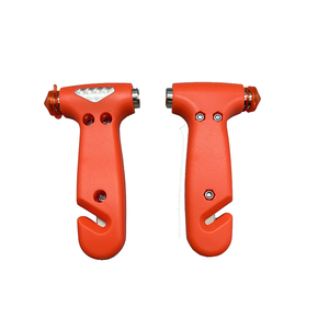 Marteau de sécurité portable pour voiture, outil d'évacuation d'urgence, brise-vitre, coupe-ceinture de sécurité pour les <span class=keywords><strong>voyages</strong></span> en plein air, les road trips et les premiers secours - Product Image 1