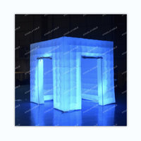 Cabine photo gonflable led personnalisée Offre Spéciale, accessoires de cabine photo gonflables