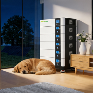 Meilleure batterie solaire EU 16KWH Modèle 51.2V 314AH Pack de batteries au phosphate de lithium empilable pour la maison 32KWH 48KWH 64KWH 80KWH - Product Image 4