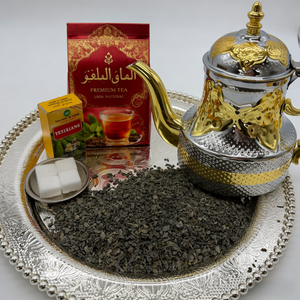 Thé au poudre de thé chinois 3505 3A pour le thé à la <span class=keywords><strong>menthe</strong></span> marocain avec sucre en cube, étiquette privée OEM - Product Image 2