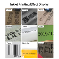 Impresora de inyección de tinta de mano multilínea con logotipo de gran formato comercial de 5cm, caja de etiquetas de 50mm, número de embalaje de cartón, impresoras de inyección de tinta