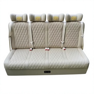 Asientos de Sofá de Cuero Nappa de Lujo y Confortables para <span class=keywords><strong>Camper</strong></span>, Cama Plegable para Pasajeros de Van, Asientos para Autocaravana - Product Image 5