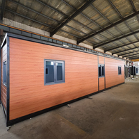 Casa Contenedor Expandible con Estructura de Acero Resistente, Moderna, Prefabricada, para Oficina, Directo de Fábrica
