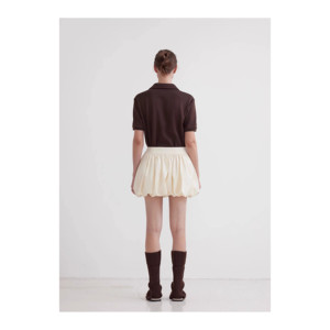 "อลิซ" กระโปรงสั้นเอวต่ำป้องกันการโป๊ลายดอกไม้สำหรับผู้หญิง - Product Image 5