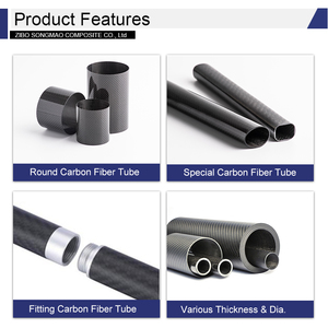 Nhà Máy Trực Tiếp 8Mm 10Mm 12Mm 13Mm 15Mm 16Mm 17Mm 18Mm 19Mm Đường Kính Epoxy Nhựa Ống Sợi Carbon - Product Image 5