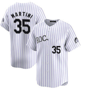 Pantaloncini da Baseball Personalizzati 2025 da Uomo Taglie Forti, Modello Colorado Home Limited, Bianchi, Traspiranti, Asciugatura Rapida, con Loghi Ricamati, Uniformi - Product Image 6