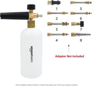 <span class=keywords><strong>Amazon</strong></span> Basics Cañón de Espuma Manual con Conector Rápido de 1/4 de Pulgada, Lanza de Espuma para Lavado de Autos, Boquilla Ajustable de 1000 PSI - Product Image 4