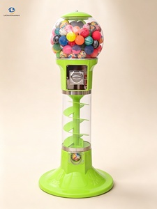 Máquina expendedora de chicles moderna de plástico con pista en espiral para zonas de atracciones en centros comerciales y supermercados - Product Image 2