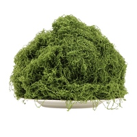 Plante verte artificielle personnalisée DIY décor intérieur bureau jardin mousse mur roches mousse filamenteuse pour Thanksgiving mariage