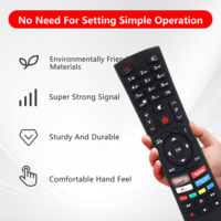 Control Remoto RC4391P Personalizado para Televisores JVC y BUSH, Versión en Inglés, Éxito de Ventas Internacional