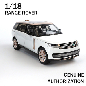 Modellino Auto SUV Range Rover <span class=keywords><strong>1</strong></span>:<span class=keywords><strong>18</strong></span> in Lega di Zinco, Veicolo Fuoristrada con Porte Apribili, Suono e Luci, Simulazione in Metallo per Bambini - Product Image 1