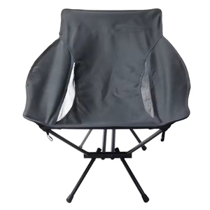 Aluminum Alloy Outdoor Folding <b>Chair</b> Oxford Fabric Lightweight Portable Camping Garden Recliner Casual Minimalist Design - Product Image 1