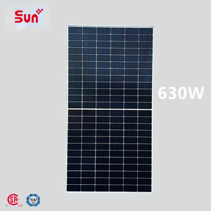 Sunplus Competitive 630W Dual Glass Topcon Solar Cell Panels for Desert and Arid Areas - Product Image 1