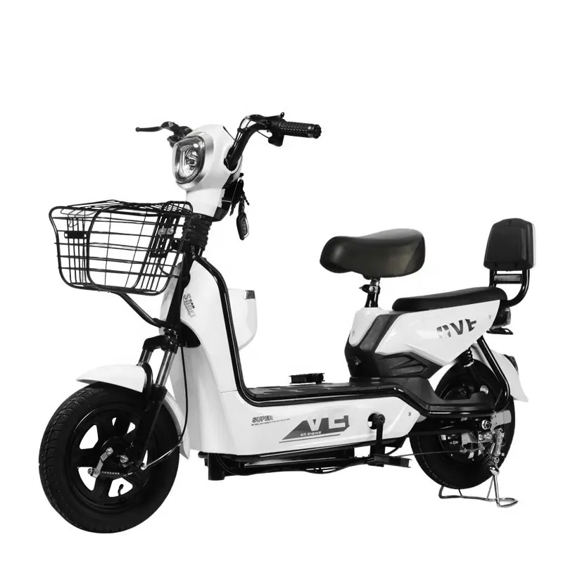 Toptan fabrika ucuz elektrikli bisiklet şehir elektrikli bisiklet e bisikletleri 2023 iki tekerlekli elektrikli scooter moda en çok satan