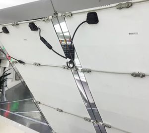 270W Flexible Solar Lightweight Waterproof Monocrystalline PV Module for Car Boat Outdoor Use - Product Image 3