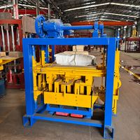 Machine à fabriquer des blocs de béton semi-automatique QT40-2, machine à fabriquer des briques creuses