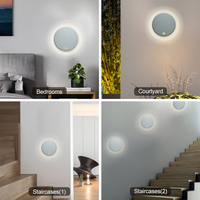 Applique murale de plafond magnétique rechargeable vanité escaliers appliques capteur de mouvement d'angle led support lumières