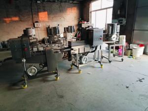 Filete <span class=keywords><strong>de</strong></span> pollo Donut Empanar Pan Migas Recubrimiento Máquina empanadora <span class=keywords><strong>de</strong></span> <span class=keywords><strong>hamburguesas</strong></span> - Product Image 5