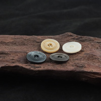 Bouton de couture rond en résine coloré avec dentelle, 4 trous – Grande Vente