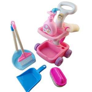 Jouets <span class=keywords><strong>de</strong></span> simulation <span class=keywords><strong>de</strong></span> maison intérieure Toysbase, <span class=keywords><strong>chariot</strong></span> <span class=keywords><strong>de</strong></span> nettoyage, trousse d'outils sanitaires, jouets pour enfants <span class=keywords><strong>de</strong></span> 2 à 4 ans, unisexe - Product Image 4