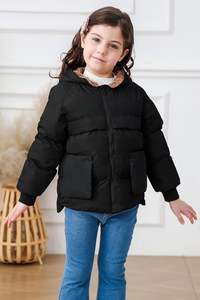 Manteaux d'hiver pour tout-petits de 6 mois à 5 ans, chauds, à capuche, vêtements d'extérieur teints et imprimés, taille 5 - Product Image 2