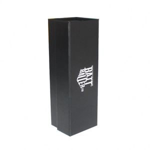 Boîte rigide noire de qualité supérieure avec logo estampé à chaud pour le rangement de bijoux, montres et lunettes - Product Image 3