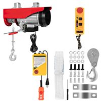 Mini palan électrique HGS B 500 220V PA500, mini palan électrique à câble, état neuf, mini treuil électrique en métal, type de sangle en câble métallique