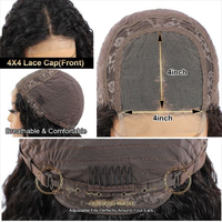 Wig Rambut Manusia Remy Keriting Dalam 4x4 Closure Wig 8-40 Inch, Lace HD Transparan, Kepadatan 150% 180% 250%, Sudah Di-perm dan Diwarnai