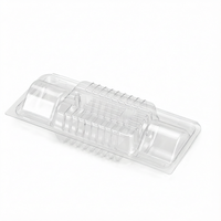 Boîte pliable en plastique transparent durable pour fleurs, emballage en blister transparent, pots à fleurs, conteneur pour plantes
