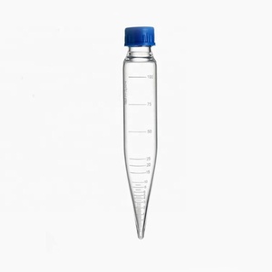 Tubo de Centrifugação em Vidro Borossilicato em Forma de Pêra de 100ml para Análise de Amostras de Óleo Tiandi Lab - Product Image 4