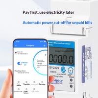 Compteurs d'eau et d'électricité intelligents avec protection IP68, recharge mobile et surveillance à distance pour appartements et locaux locatifs