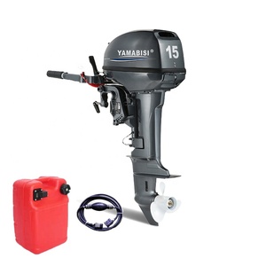Motore Fuoribordo Yamabisi a 2 Tempi, 15 CV, a Benzina, per Imbarcazioni RIB - Product Image 1