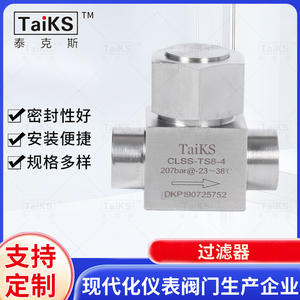 Filtres à embout en T et vannes de retenue fournis par le fabricant, pour milieux acides, commande pneumatique, commandes personnalisées bienvenues - Product Image 3