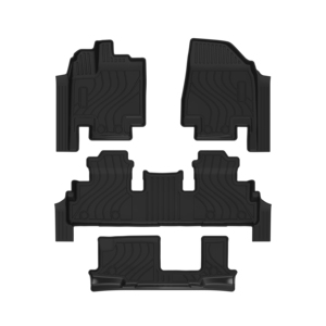 Alfombrillas de suelo de coche duraderas e impermeables de TPE, alfombrilla de pie, accesorios de <span class=keywords><strong>Interior</strong></span> de coche para <span class=keywords><strong>Nissan</strong></span> PATHFINDER SL de 8 asientos 2024 - Product Image 1
