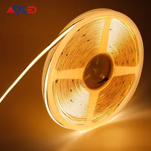 360led/m UL ROHS CE bersertifikat COB LED Strip tali lampu untuk pencahayaan dan sirkuit desain solusi Luces Led 5m