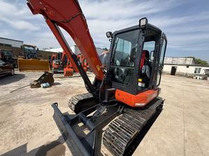 รถขุดขนาดเล็ก Kubota U55 มือสอง ผลิตในญี่ปุ่น น้ำหนัก 5.5 ตัน แบบตีนตะขาบ ง่ายต่อการขนส่งและบำรุงรักษา - Product Image 4