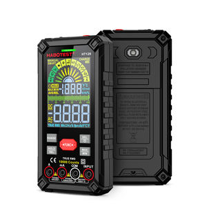 HABOTEST HT129 multimètre numérique testeur de courant de tension ca/cc détecteur automatique NCV résistance Ohm ampèremètre capacimètre - Product Image 2