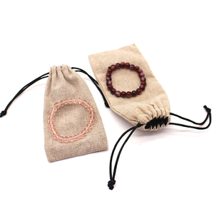 Pochette d'emballage <span class=keywords><strong>pour</strong></span> bijoux en <span class=keywords><strong>toile</strong></span> <span class=keywords><strong>de</strong></span> coton avec cordon <span class=keywords><strong>de</strong></span> serrage en ruban noir écologique personnalisé, <span class=keywords><strong>sachet</strong></span> <span class=keywords><strong>de</strong></span> <span class=keywords><strong>lavande</strong></span>, rangement artisanal haut <span class=keywords><strong>de</strong></span> gamme - Product Image 3