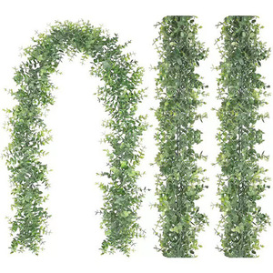 Artificial Eucalyptus Wall Hanging Plants 178cm Boho Style Home Decor Ceiling Vines <b>Wedding</b> Outdoor <b>Props</b> - Product Image 3