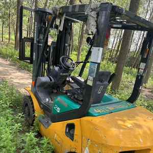 High Efficiency 3T <b>Mini</b> for Toyota Internal Combustion <b>Forklift</b> Koamtsu Lift Truck <b>Portable</b> Fast Delivery Manual Power Engine - Product Image 6
