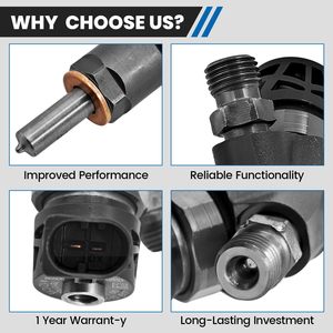 Injecteur diesel 13537810702 compatible avec BMW 320d 520d 330d 530d séries 1 3 5 X1 X3 X4 X6 2.0d 3.0d N47D20C <span class=keywords><strong>N57D30A</strong></span> - Product Image 5