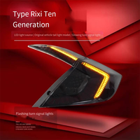 Feux arrière Veidt pour Honda Civic 10e génération, style écailles de dragon, avec feux de jour LED modifiés