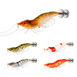 Esche <span class=keywords><strong>Artificiali</strong></span> Luminose Egi per la <span class=keywords><strong>Pesca</strong></span> in Mare a Calamari, <span class=keywords><strong>Seppie</strong></span> e Polpi, Gambero in Legno, Esca da Nuoto in Plastica - Product Image 4