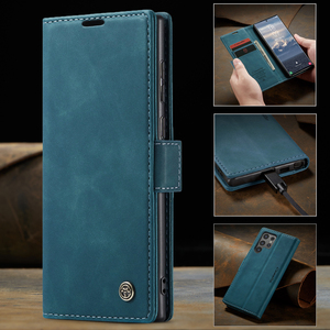 เคสโทรศัพท์หนังสไตล์เรโทร Caseme สำหรับ Samsung Galaxy A32 5G/A52 A72 4G A22 A55 5G S21 FE แบบพับได้พร้อมแม่เหล็ก - Product Image 3