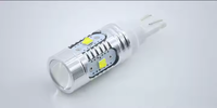 Blanc T10 25W 168 921 XBD Chips LED Backup Reverse Driving Running Light pour AUDI A2 A3 8L 8P A4 B5 B6 B7 8H A6 Ect