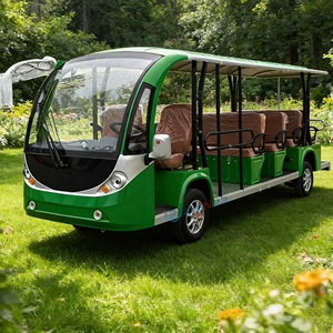 High-quality ZhenDa Electric Sightseeing Buses From Henan for Sale for Hotel Shuttles and Amusement Park Tours - Product Image 1