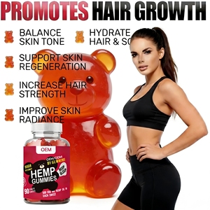 OEM天然フルーツ風味ヘンプグミベア 免疫力向上 エネルギー補給 気分安定剤 ヘンプエキスグミ - Product Image 6