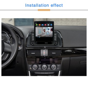Autoradio android à écran tactile vertical de 9.7 pouces, gps, lecteur DVD, stéréo, carplay, 4G, style tesla, pour voiture <span class=keywords><strong>Mazda</strong></span> CX-5 CX5 (2012-2017) - Product Image 4